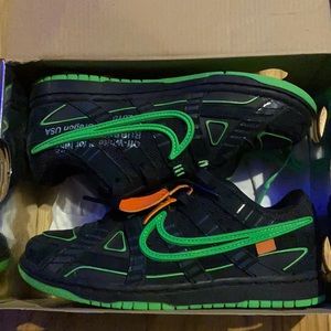 Kids Off White Nike Air Rubber Dunks
